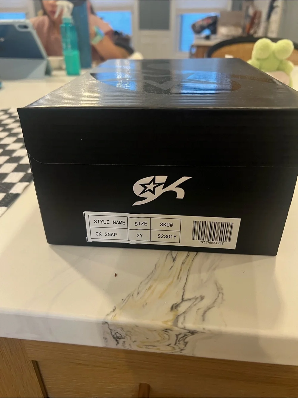 Classic White Kids Lace-Up Sneakers